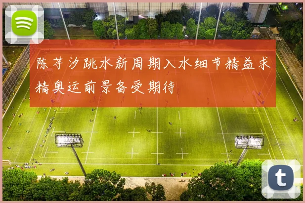 陈芋汐跳水新周期入水细节精益求精奥运前景备受期待